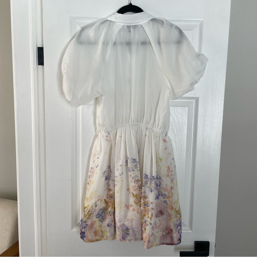 En Saison Taylorann Puff Sleeve Minidress - Picture 3 of 12